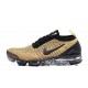 W/M Nike Air VaporMax Flyknit 3 Black Yellow Running Shoes AJ6900 006