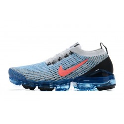 W/M Nike Air VaporMax Flyknit 3 Blue Running Shoes AJ6900 106