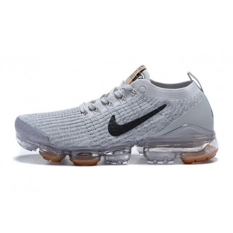 W/M Nike Air VaporMax Flyknit 3 Grey Brown Running Shoes CT1270 003