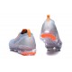 W/M Nike Air VaporMax Flyknit 3 Grey Orange Running Shoes AJ6900 003