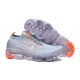 W/M Nike Air VaporMax Flyknit 3 Grey Orange Running Shoes AJ6900 003