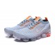 W/M Nike Air VaporMax Flyknit 3 Grey Orange Running Shoes AJ6900 003