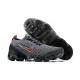 W/M Nike Air VaporMax Flyknit 3 Grey Red Running Shoes AJ6900 012