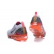 W/M Nike Air VaporMax Flyknit 3 Grey Red Running Shoes AJ6900 600