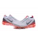 W/M Nike Air VaporMax Flyknit 3 Grey Red Running Shoes AJ6900 600