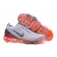 W/M Nike Air VaporMax Flyknit 3 Grey Red Running Shoes AJ6900 600