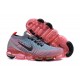 W/M Nike Air VaporMax Flyknit 3 Grey Red Running Shoes AJ6900 601