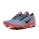 W/M Nike Air VaporMax Flyknit 3 Grey Red Running Shoes AJ6900 601