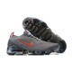 W/M Nike Air VaporMax Flyknit 3 Grey Red Running Shoes CT1270 001