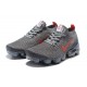 W/M Nike Air VaporMax Flyknit 3 Grey Red Running Shoes CT1270 001