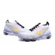 W/M Nike Air VaporMax Flyknit 3 White Yellow Running Shoes AJ6900 103