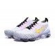 W/M Nike Air VaporMax Flyknit 3 White Yellow Running Shoes AJ6900 103