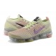 W/M Nike Air VaporMax Flyknit 3 Yellow Black Running Shoes AJ6910 700