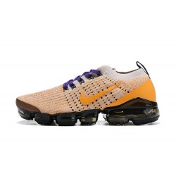 W/M Nike Air VaporMax Flyknit 3 Yellow Purple Running Shoes AJ6900 222