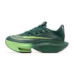 Nike Air Zoom Alphafly Next 2 Mens Green Running Shoes