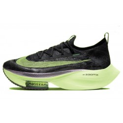 Unisex Nike Air Zoom Alphafly Next 2 Black and Green Running Shoes