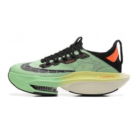 Unisex Nike Air Zoom Alphafly Next 2 Black Green Running Shoes