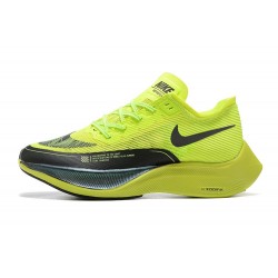 Nike ZoomX VaporFly NEXT Mens Chartreuse Black Running Shoes