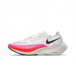 Unisex Nike ZoomX VaporFly NEXT Pink White Running Shoes