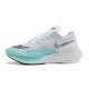 Unisex Nike ZoomX VaporFly NEXT White Blue Running Shoes