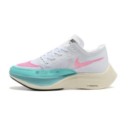 Unisex Nike ZoomX VaporFly NEXT White Pink Running Shoes