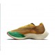 Nike ZoomX VaporFly NEXT Mens Yellow Green Running Shoes