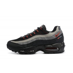 Mens Nike Air Max 95 TT Black Grey Red Running Shoes CW7477 001