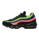 Mens Nike Air Max 95 TT Black Neon Running Shoes DZ5635 001