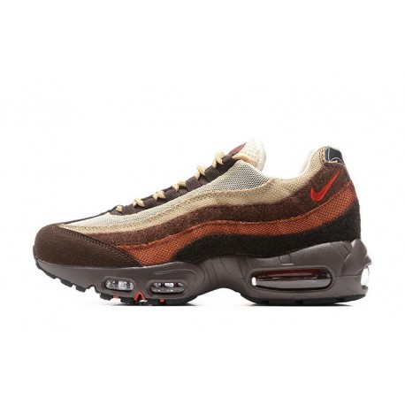 Mens Nike Air Max 95 TT Brown Black Running Shoes DZ4710 001