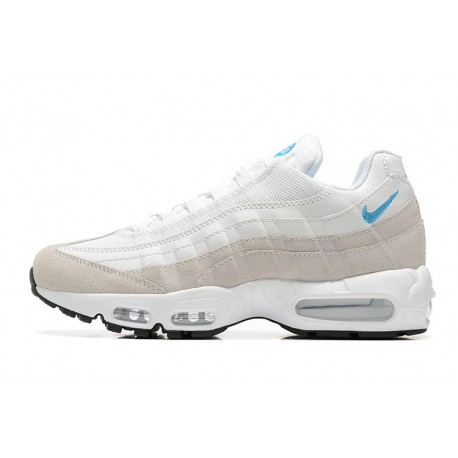 Mens Nike Air Max 95 TT White Blue Running Shoes DJ9981 100