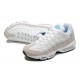 Mens Nike Air Max 95 TT White Blue Running Shoes DJ9981 100