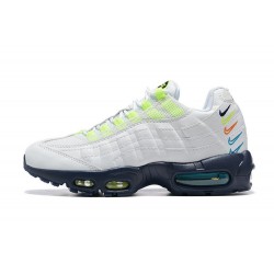 Mens Nike Air Max 95 TT White Blue Running Shoes DX1819 100